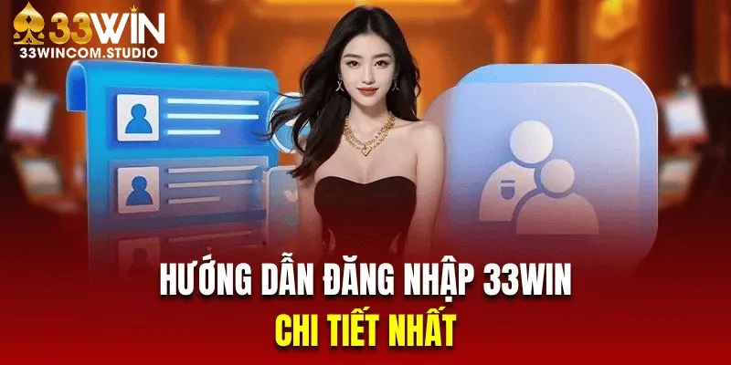 Hướng dẫn đăng nhập 33WIN